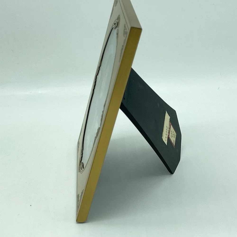 Carr Brass Tone Ornate 5X7